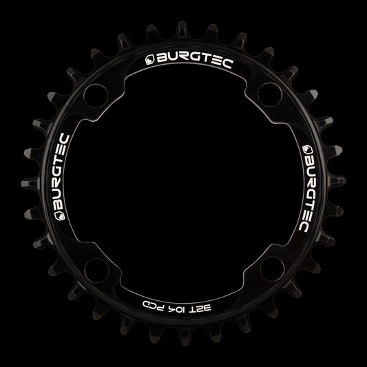 BURGTEC 104mm BCD Thick Thin Chainring ­ 36T