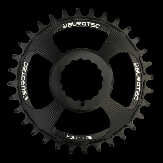 BURGTEC Cinch Thick Thin Chainring ­ 30T ­ Burgtec Black