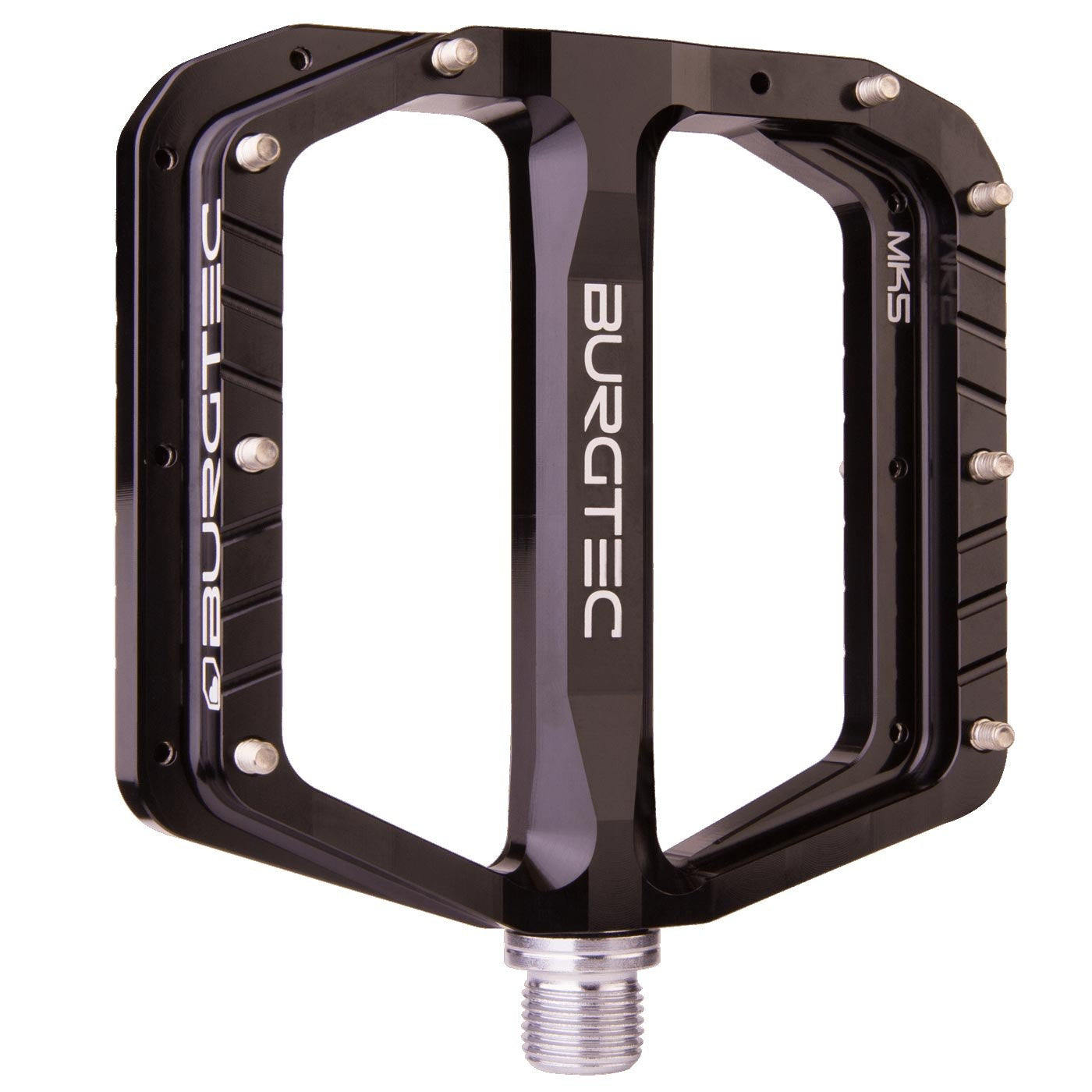 BURGTEC Penthouse Flat MK5 Pedals ­ Burgtec Black ­ Steel