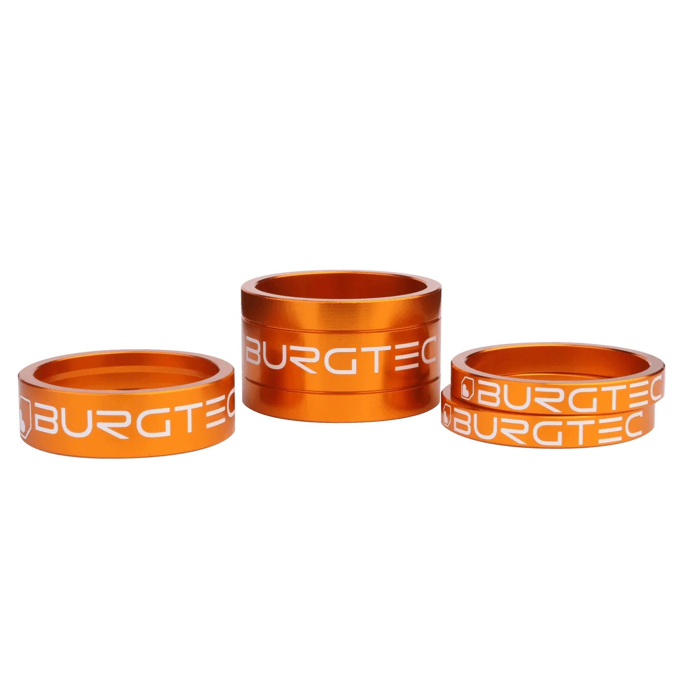 BURGTEC Stem Spacers ­ Iron Bro Orange