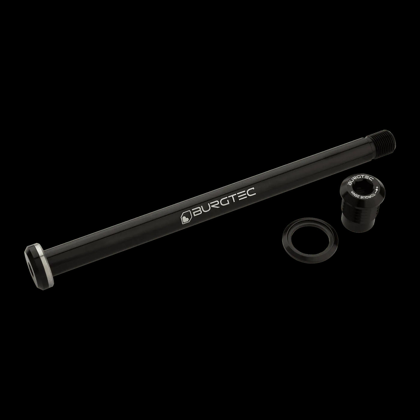 BURGTEC Yeti 174mm Rear Axle ­ Burgtec Black