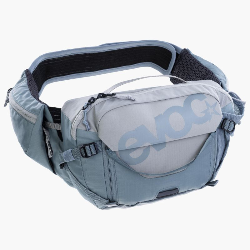 EVOC Hip Pack Pro 3l + 1.5l Bladder Stone - Steel