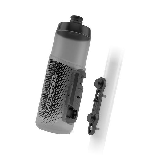 FIDLOCK Twist Bottle 600 + Bike Base Smoke Grey