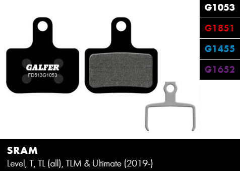 GALFER BIKE FD513G1053 PERFORMANCE Brake Pad