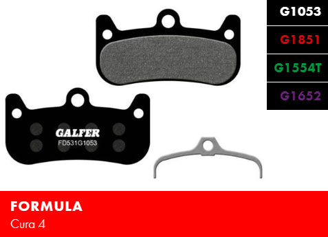 GALFER BIKE FD531G1053 PERFORMANCE Brake Pad