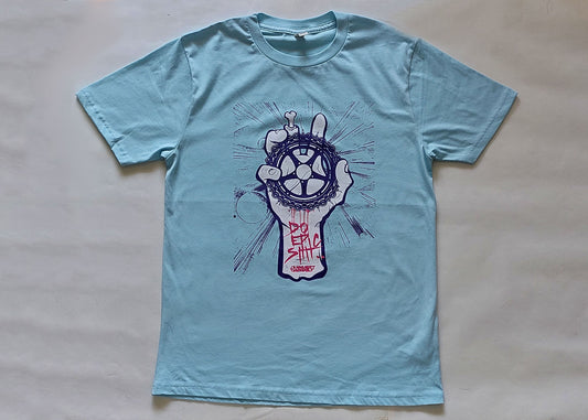 INVERT CHAINRING Blue T-Shirt L