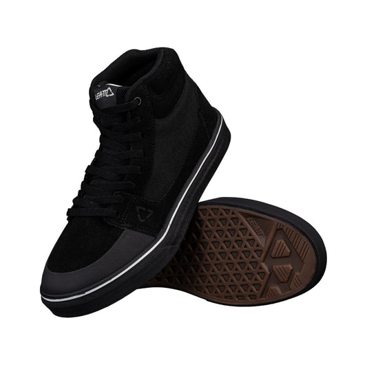 LEATT Shoe Flat 1.0 Hi US10/UK9.5/EU44/CM28 Black