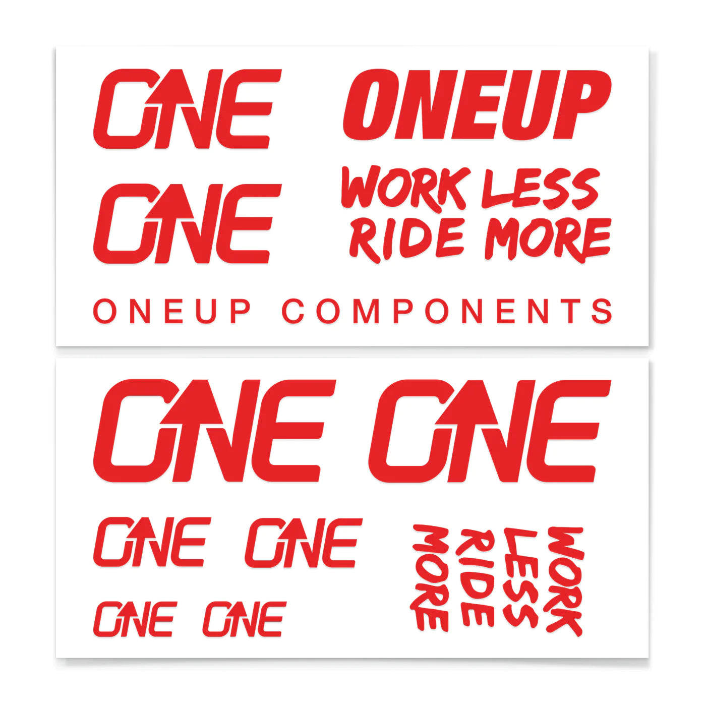 ONEUP Decal Kit Red