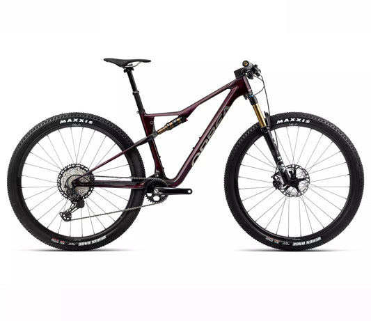 ORBEA OIZ M-PRO L Wine Red Carbon View - Titan