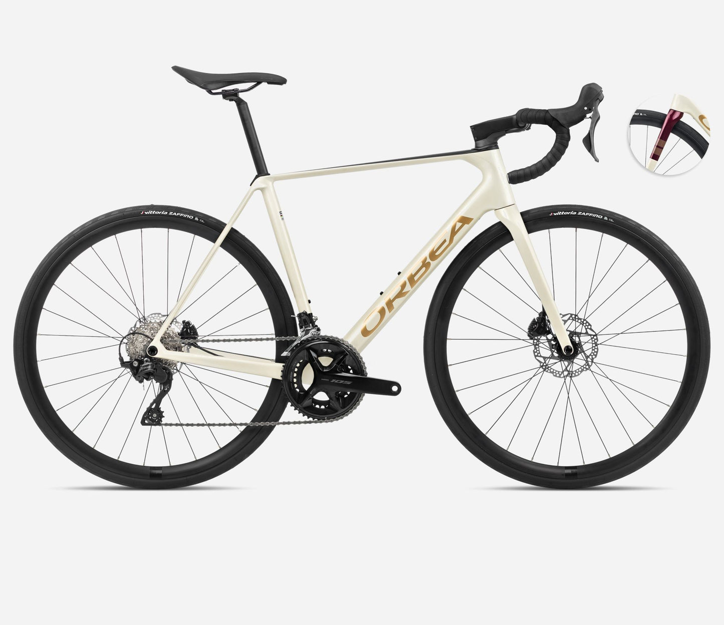 ORBEA ORCA M30 53 Ivory White-Burgundy-Vulcano