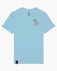 Peaty's AW23 RideWear T-Shirt - Whippet / Sky Blue XL