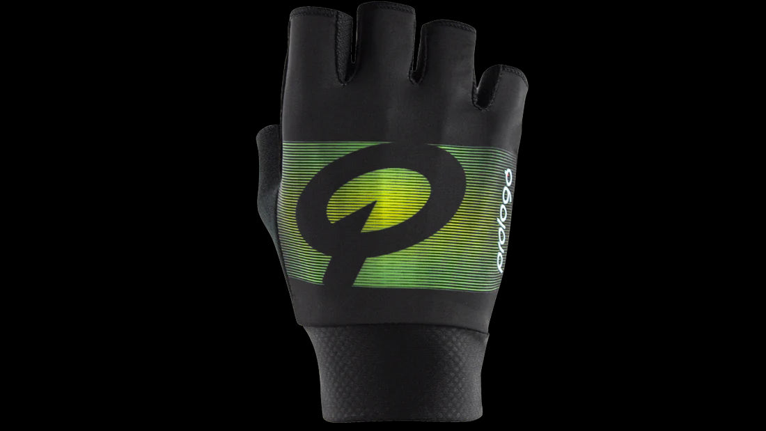 PROLOGO Faded Short Fingers Black / Green L Gloves