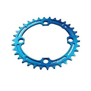 RACE FACE CHAINRING SINGLE NARROW WIDE 104X32 BLUE