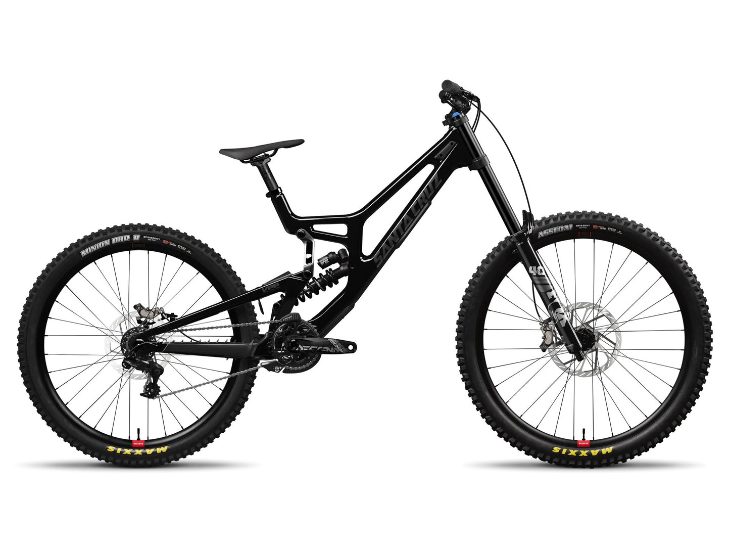 SANTA CRUZ V10 8 CC S-kit MX LG Gloss Black Sparkle