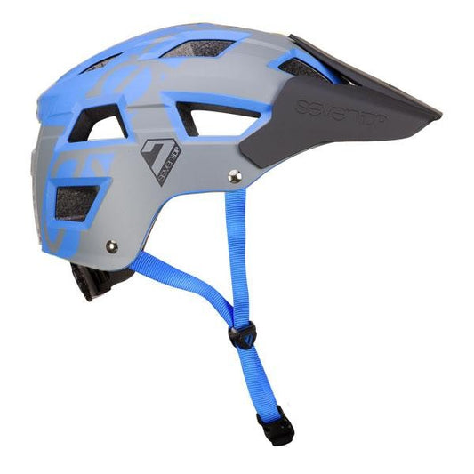 7iDP MTB PROTECTION M5 HELMET / BLUE / GREY / L/XL