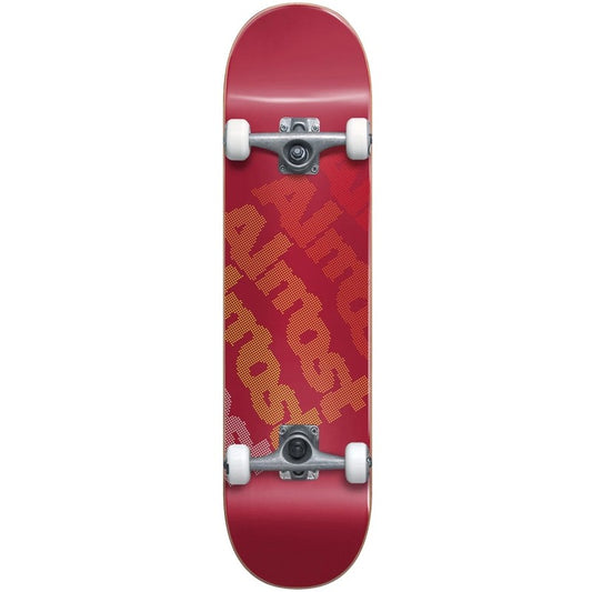 ALMOST LIGHT BRIGHT FP Complete Skateboard Red 7.75