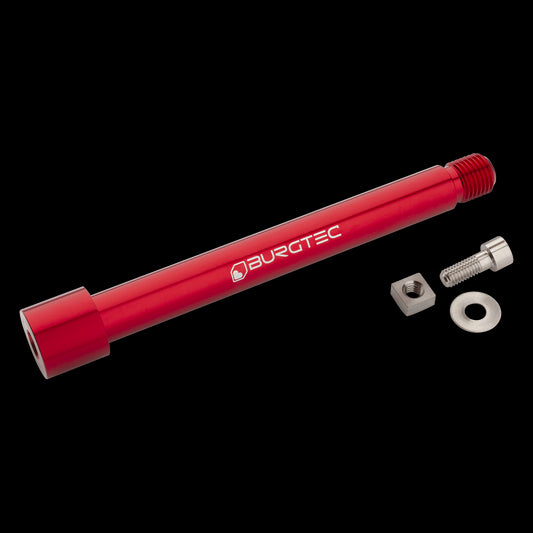 BURGTEC Fox 15x110mm Boost Fork Axle - Race Red 2021+