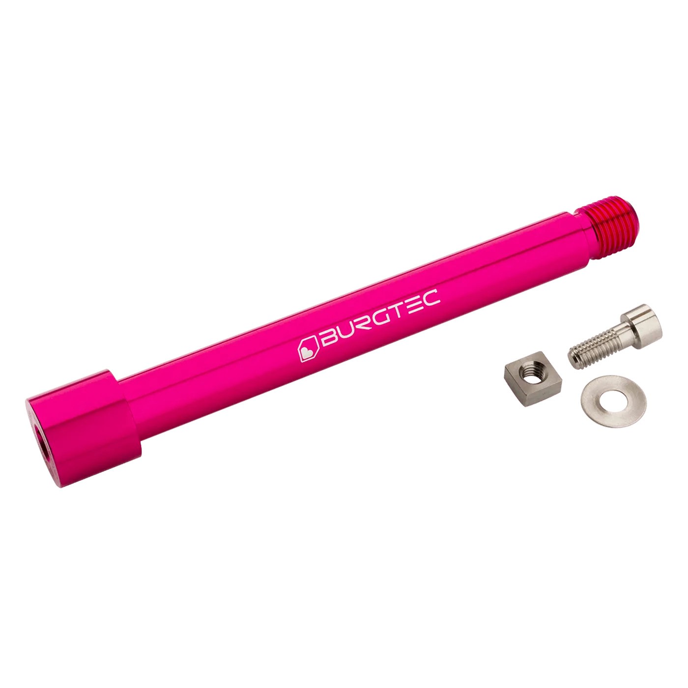 BURGTEC Fox 15x110mm Boost Fork Axle - Toxic Barbie 2021+