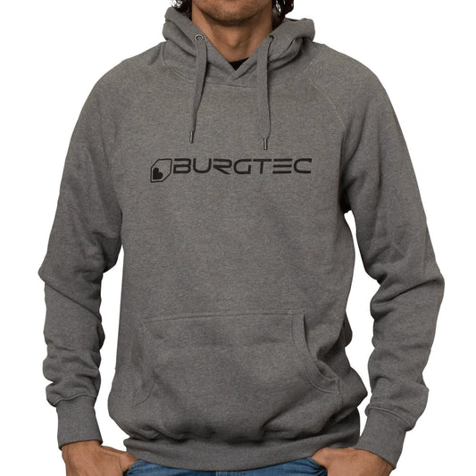 Burgtec Grey Logo Hoodie L