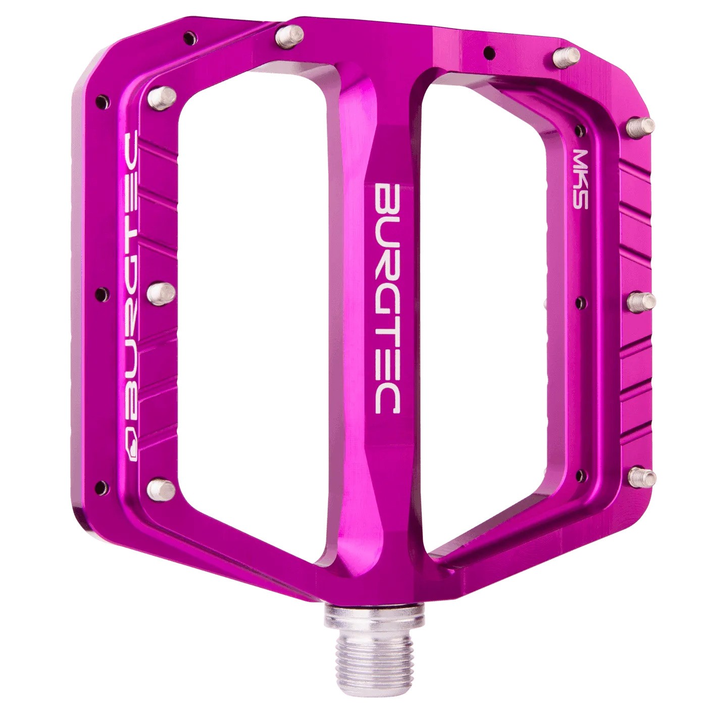 BURGTEC Penthouse Flat MK5 Pedals ­ Purple Rain ­ Steel