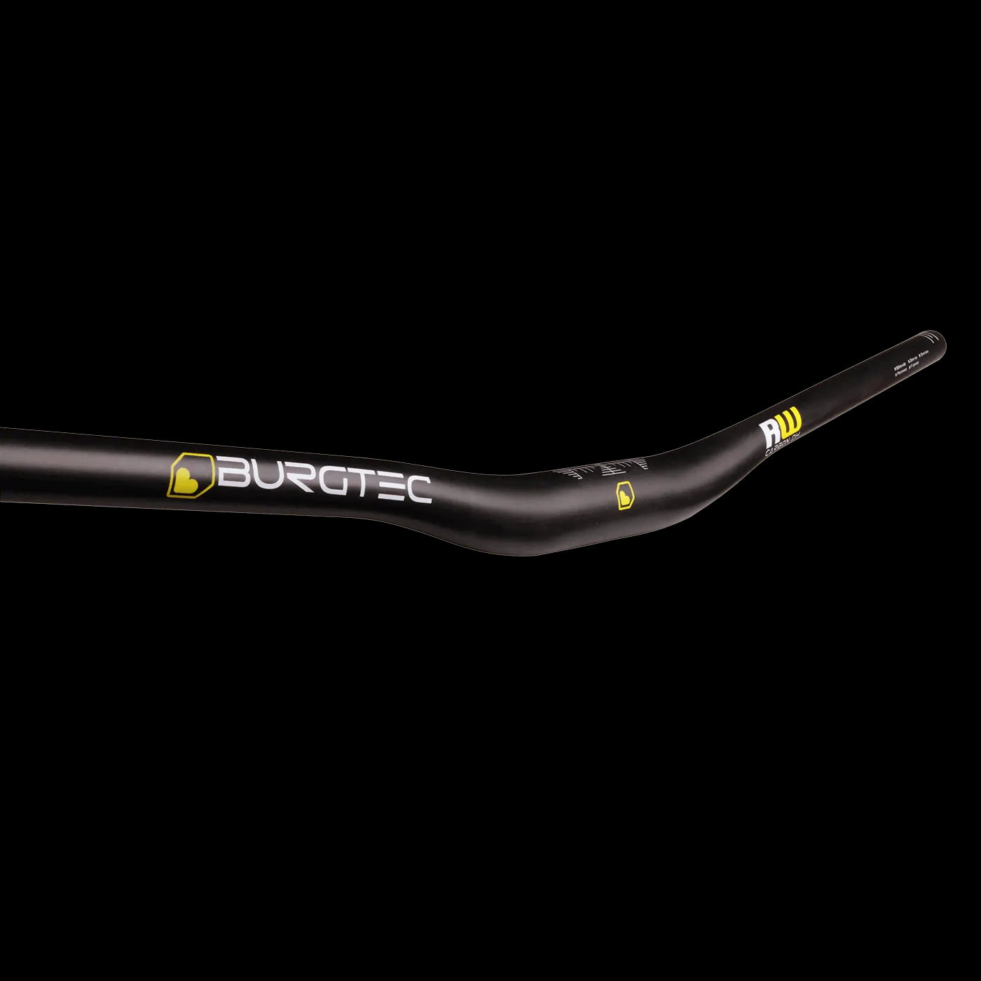 BURGTEC Ride Wide Carbon DH Handlebar ­ 35mm ­ 30mm