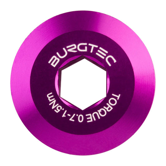 BURGTEC Shimano Crank Bolt ­ Purple Rain