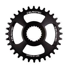 BURGTEC Shimano Direct Mount Thick Thin Chainring - 32T - Burgtec Black