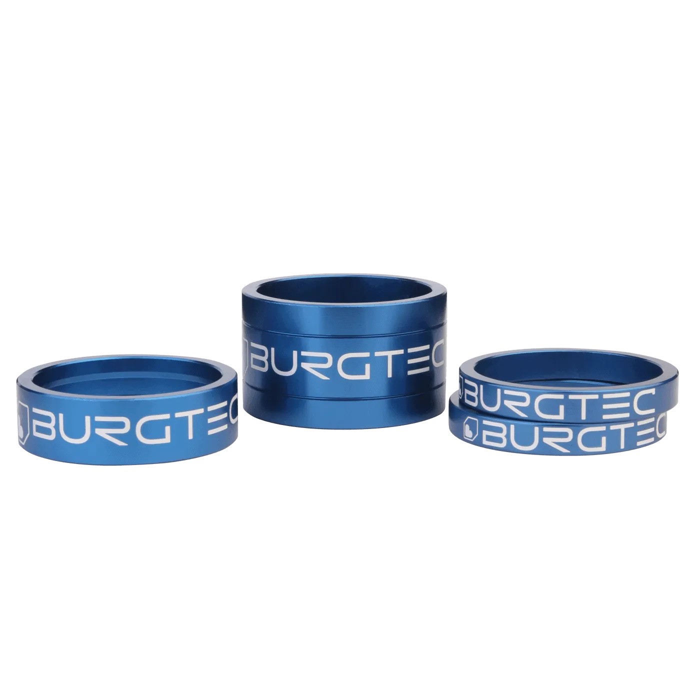 BURGTEC Stem Spacers ­ Deep Blue