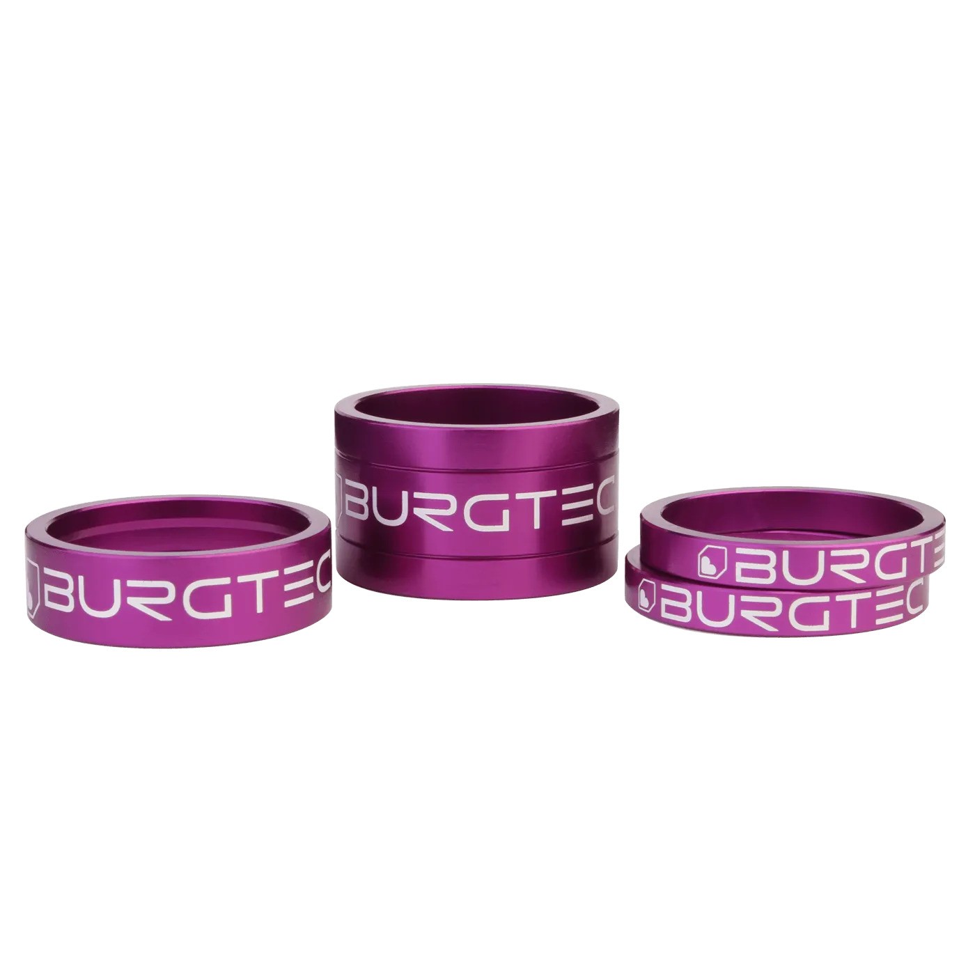 BURGTEC Stem Spacers ­ Purple Rain