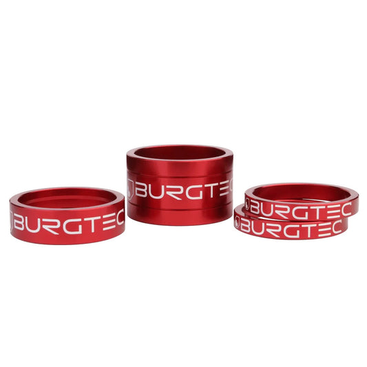 BURGTEC Stem Spacers ­ Race Red