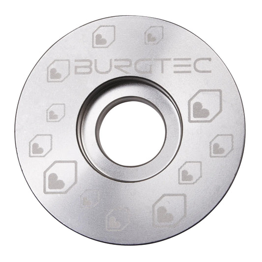 BURGTEC Top Cap ­ Rhodium Silver