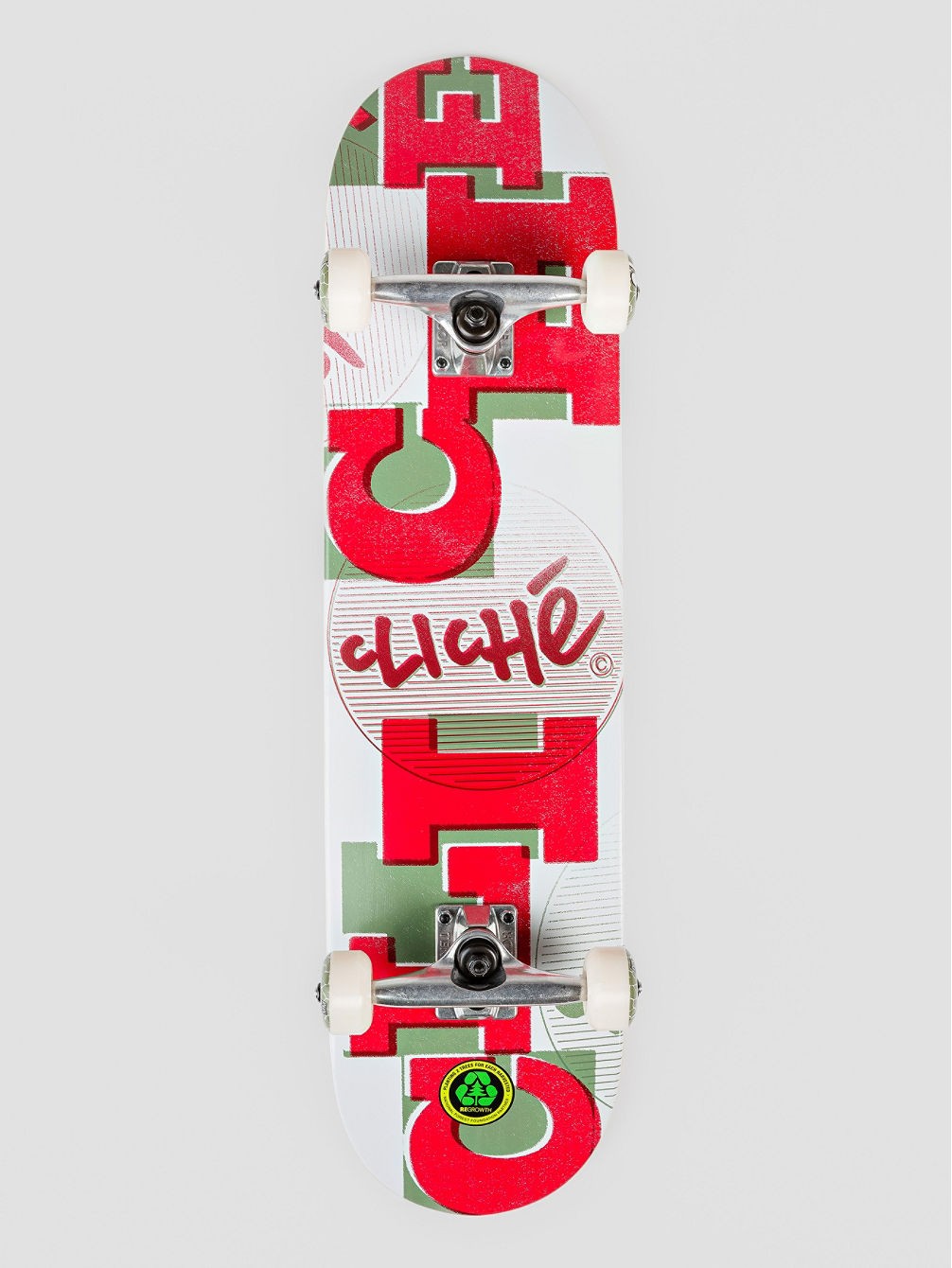 CLICHE UPPERCASE FP COMPLETE Red/White 7.875