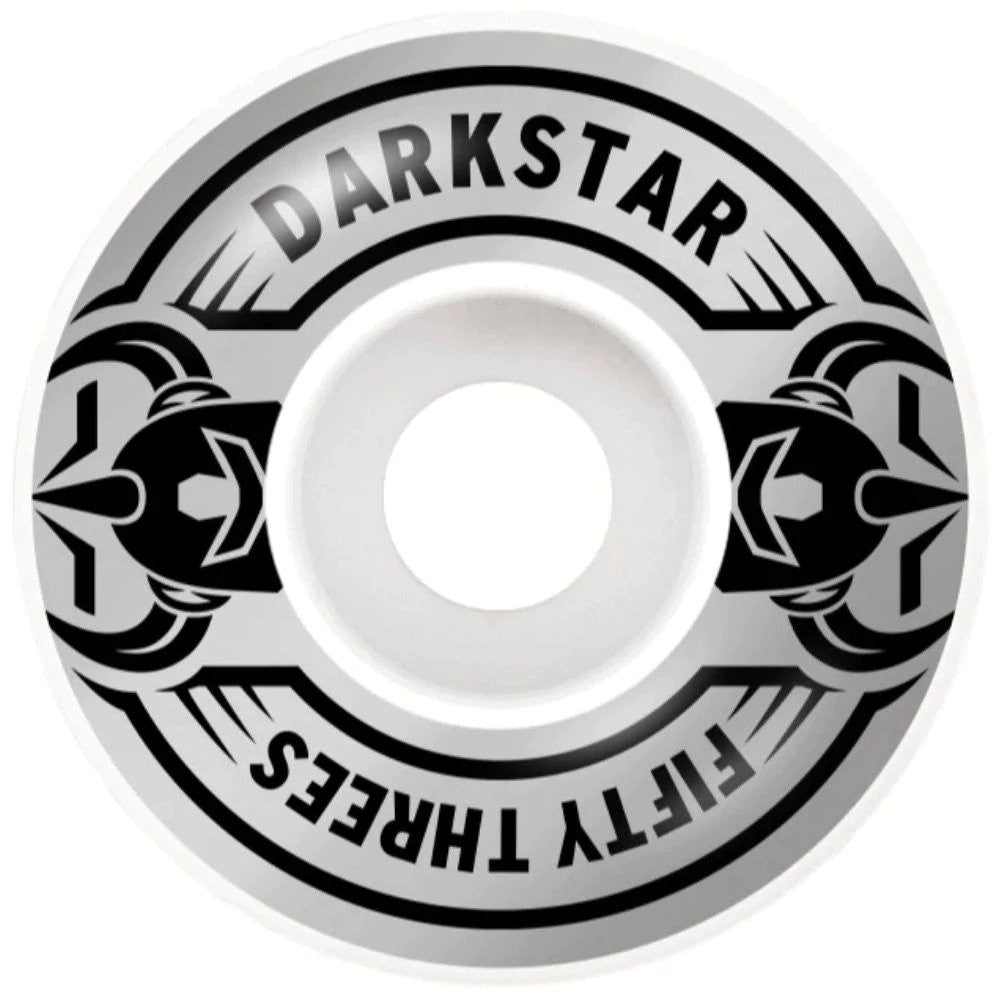 DARKSTAR QUARTER WHEEL SILVER 53mm