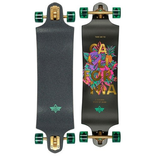 DUSTER 38 GOLDEN STATE LONGBOARD Black/Green