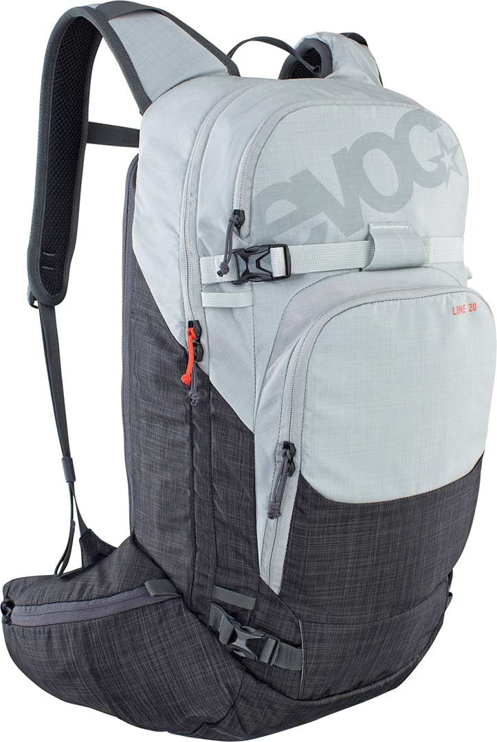 EVOC LINE 20L HEATHER SILVER CARBON GREY