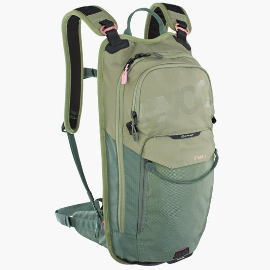 EVOC STAGE 6L LIGHT OLIVE BACKPACK