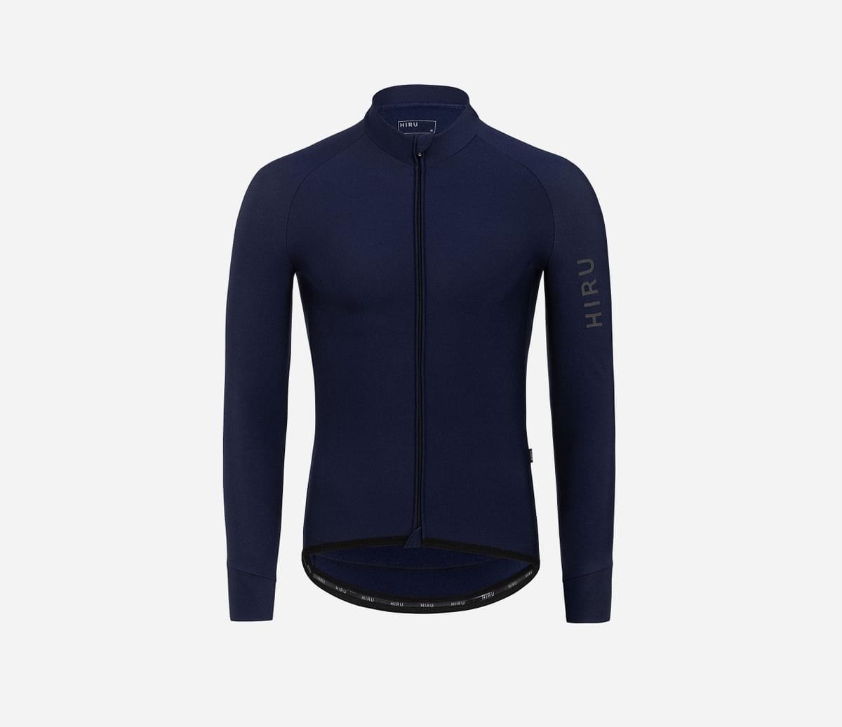 HIRU M CORE THERMAL LS JERSEY L D BLUE