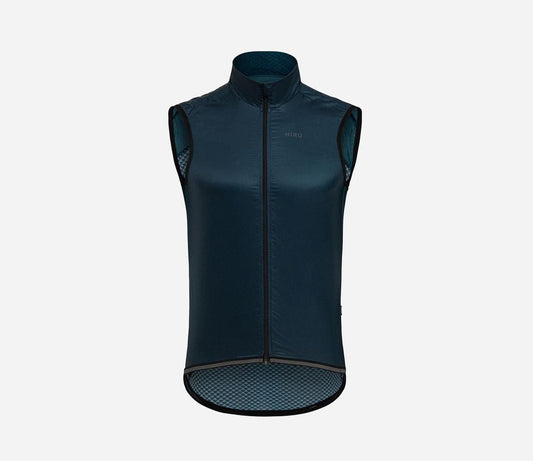 HIRU M CORE WINDBREAKER GILET L BLUE OIL