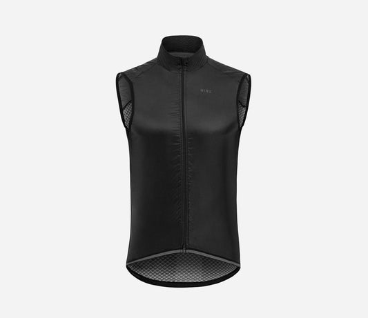 HIRU M CORE WINDBREAKER GILET L F BLACK