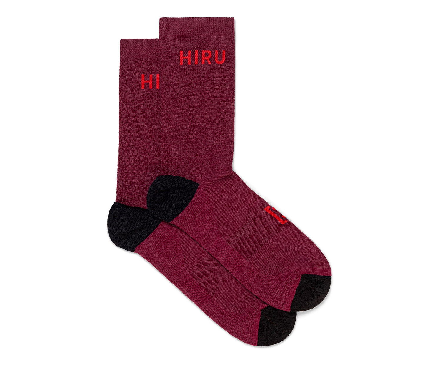 HIRU PRIMALOFT 21 SOCKS L 43-47 GARNET