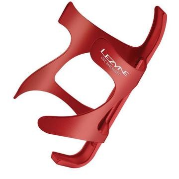 LEZYNE CNC CAGE Aluminum Red Bottle Cage