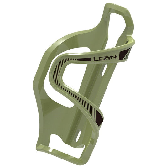 LEZYNE FLOW CAGE SL - R - ENHANCED Army Green Bottle Cage