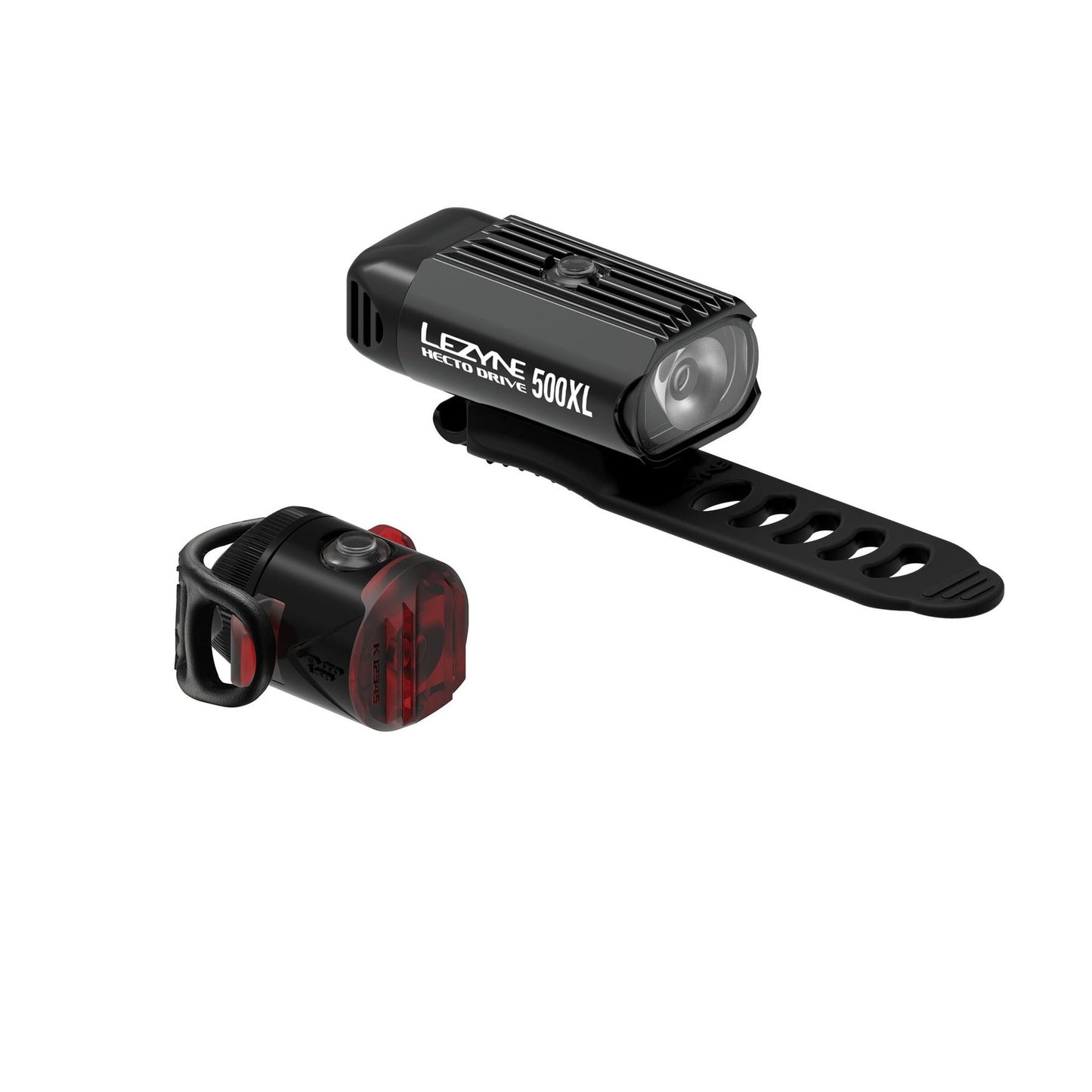 LEZYNE HECTO 500XL / FEMTO USB PAIR BLACK Bicycle Light