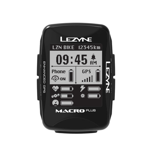 LEZYNE MACRO PLUS GPS BLACK