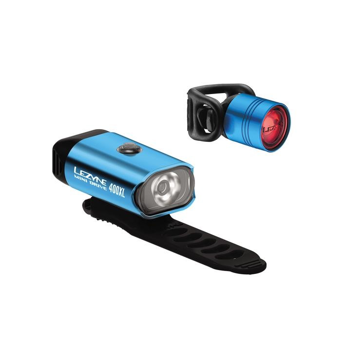 LEZYNE MINI DRIVE 400 XL / FEMTO PAIR BLUE Bicycle Light