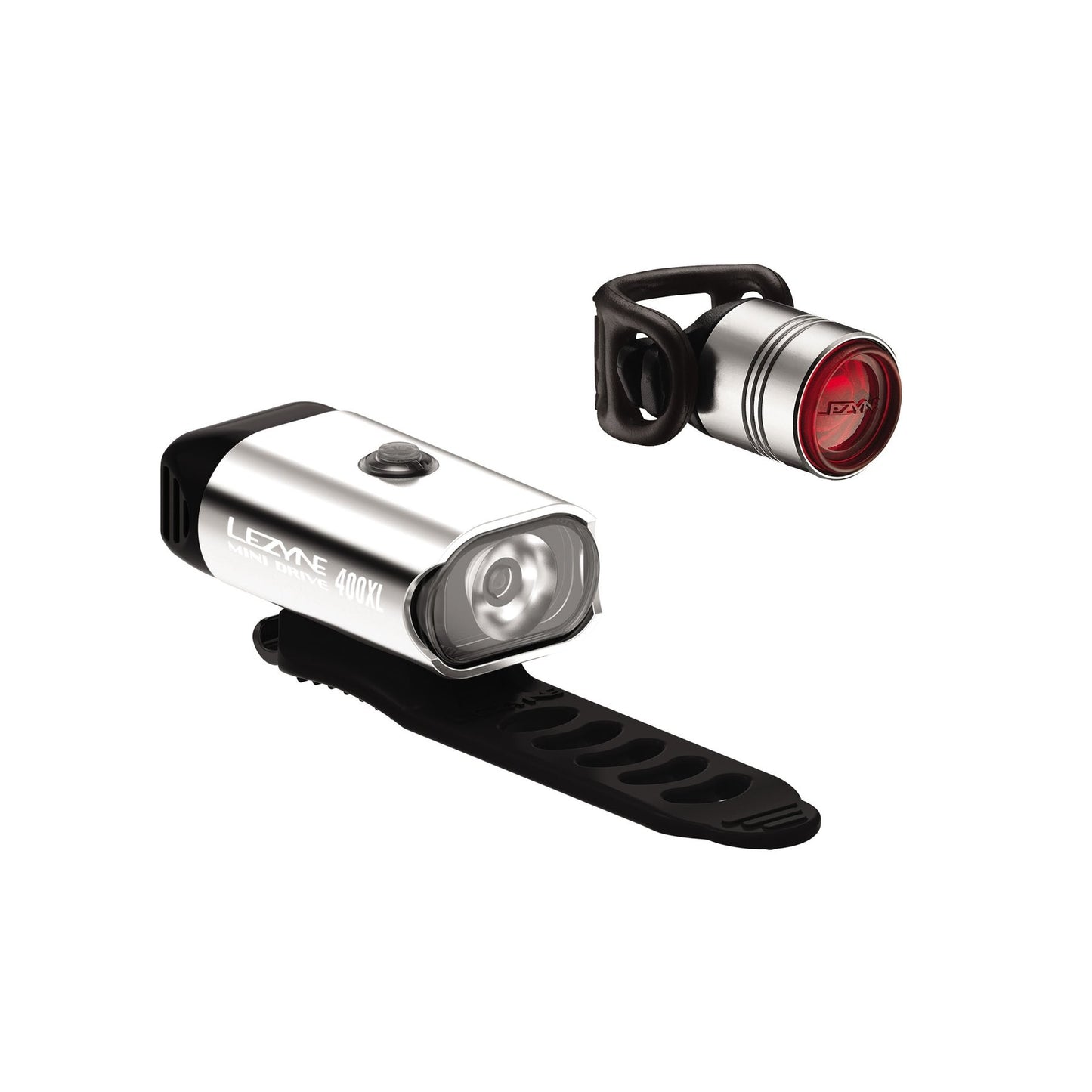 LEZYNE MINI DRIVE 400 XL / FEMTO PAIR POLISH Bicycle Light