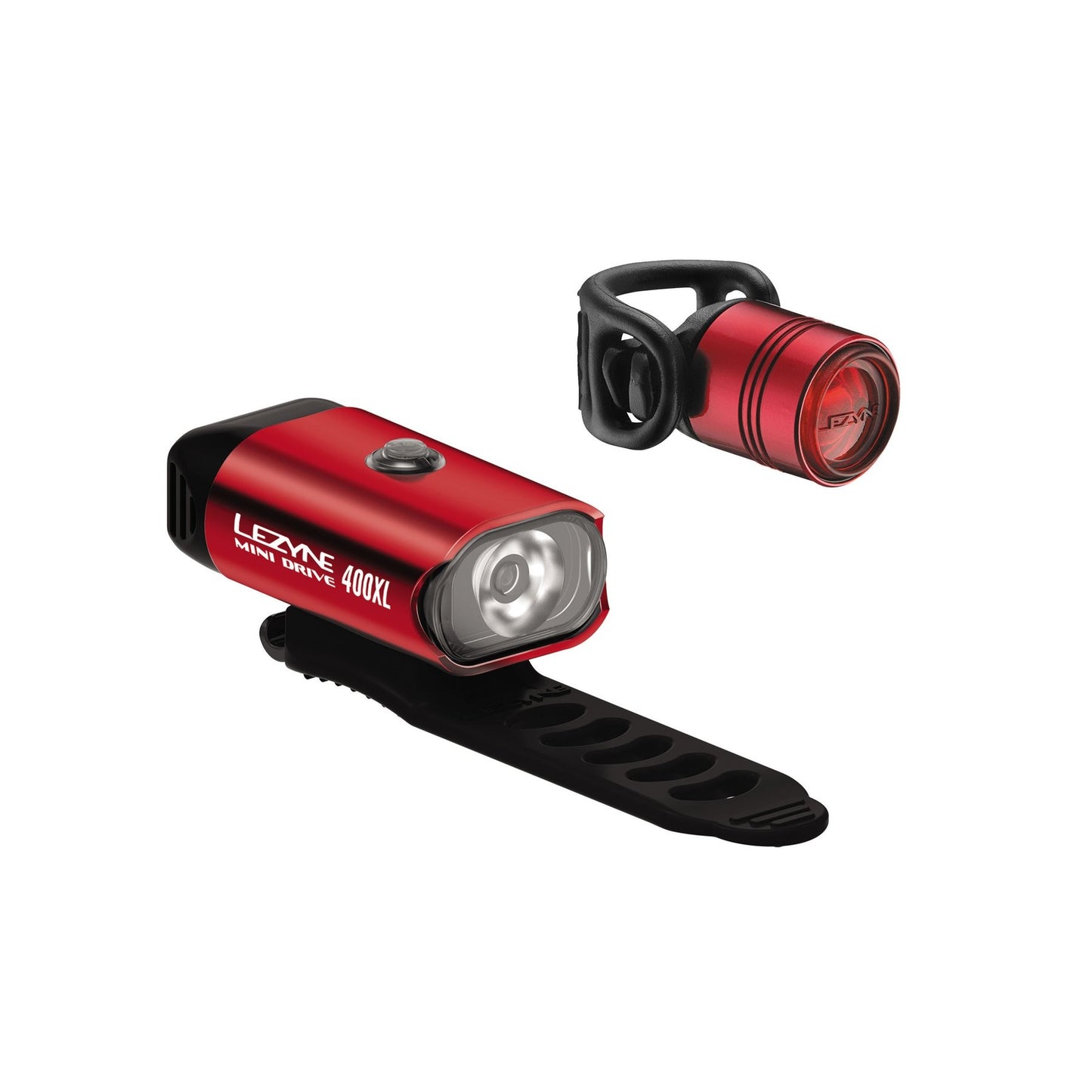 LEZYNE MINI DRIVE 400 XL / FEMTO PAIR RED Bicycle Light