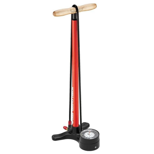 LEZYNE SPORT FLOOR DRIVE 3.5 - Fire Red Floor Pump