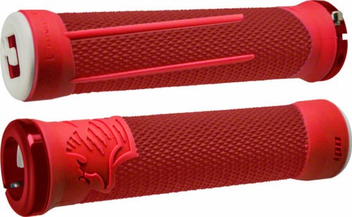 ODI AG2  v2.1 Lock-On Grips Red/Fire Red