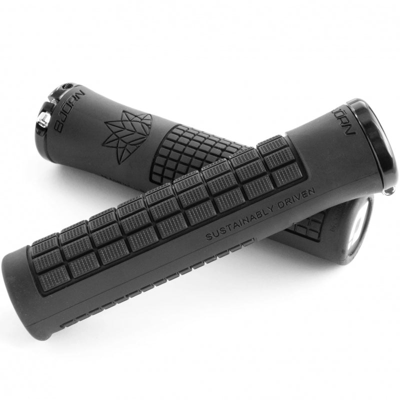 ODI Bjorn V2.1 Lock On MTB Grips Lock-On Black/Black